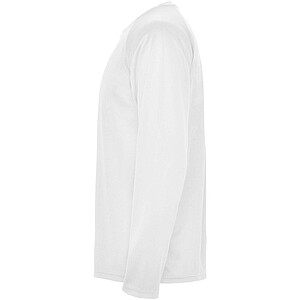 Montecarlo long sleeve mens sports t-shirt, white