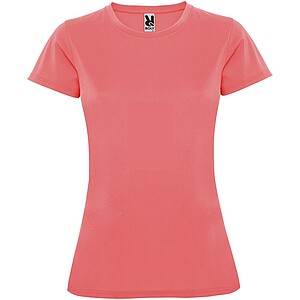 Montecarlo short sleeve womens sports t-shirt