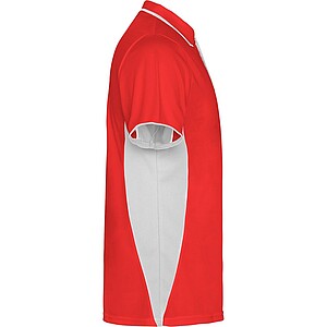 Montmelo short sleeve unisex sports polo, red, size M