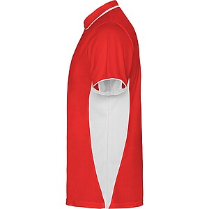 Montmelo short sleeve unisex sports polo, red, size S