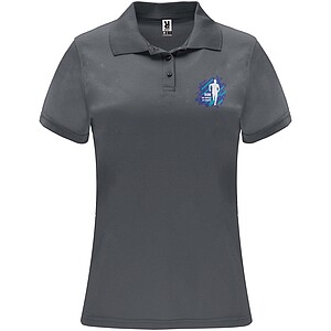 Monzha short sleeve womens sports polo, lead