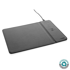 Mouse pad with integrated 10W wireless charger