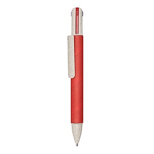 Multi ballpoint pen, red