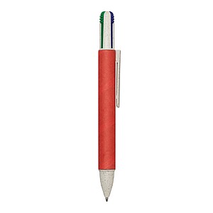 Multi ballpoint pen, red