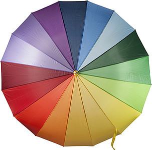 Multi coloured umbrella.Various