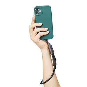 Multifunctional charging and data transfer cable, black|grey