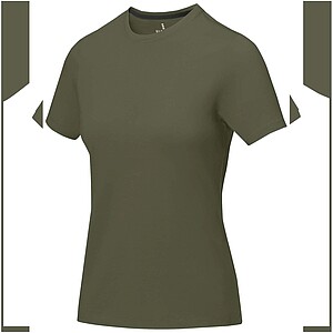 Nanaimo short sleeve womens t-shirt, forest green