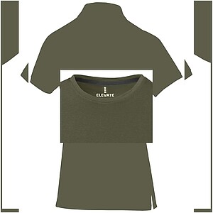 Nanaimo short sleeve womens t-shirt, forest green