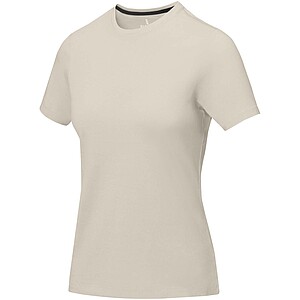 Nanaimo short sleeve womens t-shirt, sandstone