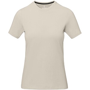Nanaimo short sleeve womens t-shirt, sandstone