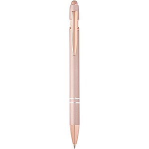 Nanna ballpoint pen with rose gold finish, dusty pink