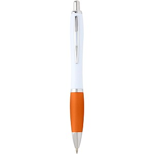 Nash recycled plastic ballpoint pen, orange