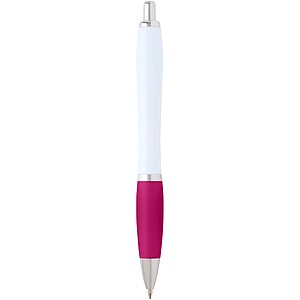 Nash recycled plastic ballpoint pen, pink