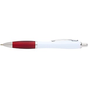 Nash recycled plastic ballpoint pen, red
