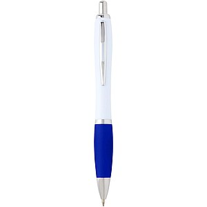Nash recycled plastic ballpoint pen, royal blue
