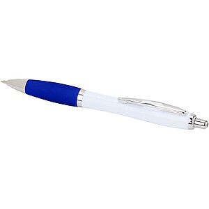 Nash recycled plastic ballpoint pen, royal blue