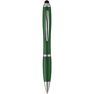 Nash stylus ballpoint pen, green
