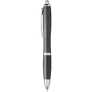 Nash wheat straw chrome tip ballpoint pen