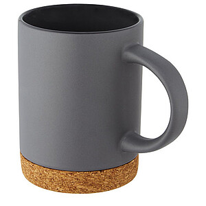 Neiva 425 ml ceramic mug with cork base