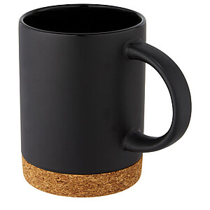 Neiva 425 ml ceramic mug with cork base