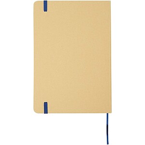 Nelida A5 recycled cardboard hard cover notebook, ocean blue