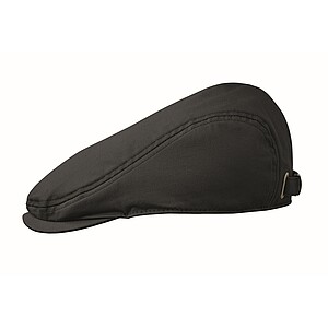 Newsboy flat cap 235 gr/m2, black