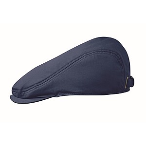 Newsboy flat cap 235 gr/m2, blue