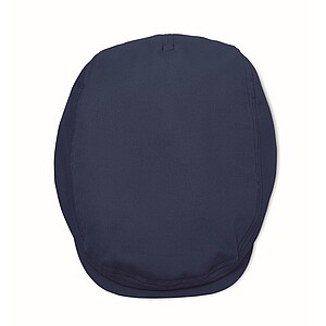 Newsboy flat cap 235 gr/m2, blue