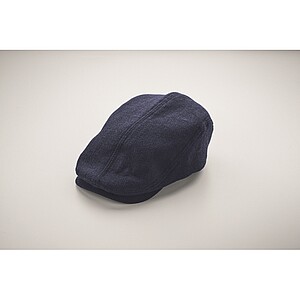 Newsboy flat cap 335 gr/m2, blue