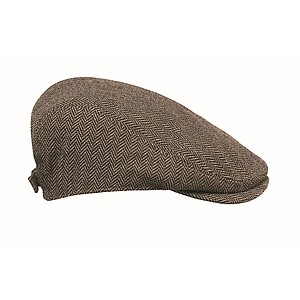 Newsboy flat cap 335 gr/m2, khaki