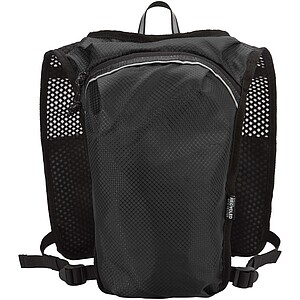 Nomad GRS recycled running vest hydration pack 5L, solid black