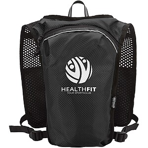 Nomad GRS recycled running vest hydration pack 5L, solid black