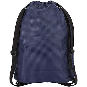 Nomad GRS recycled sports drawstring bag with bottom compartment 18L, navy