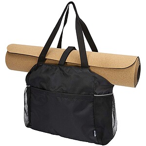 Nomad GRS recycled yoga tote bag 18L, solid black