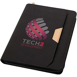 Nomumi A5 portfolio, solid black