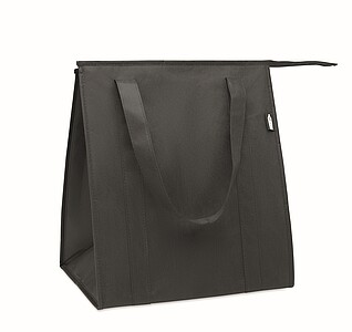 Non woven RPET cooler bag, black