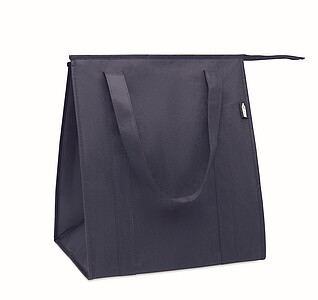 Non woven RPET cooler bag, blue