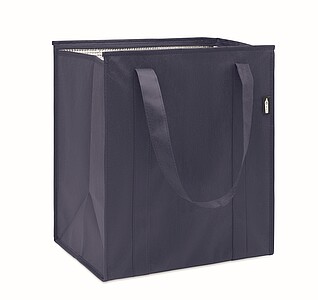 Non woven RPET cooler bag, blue
