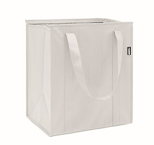 Non woven RPET cooler bag, white