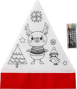 Nonwoven (80 gr/m2) Christmas hat