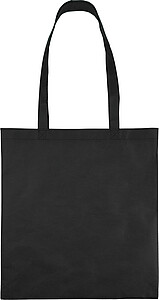 Nonwoven (80 gsm) shopping bag Taye, black