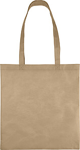 Nonwoven (80 gsm) shopping bag Taye, khaki