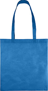 Nonwoven (80 gsm) shopping bag Taye, light blue