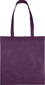 Nonwoven (80 gsm) shopping bag Taye, purple