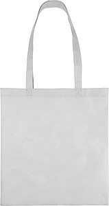 Nonwoven (80 gsm) shopping bag Taye, white