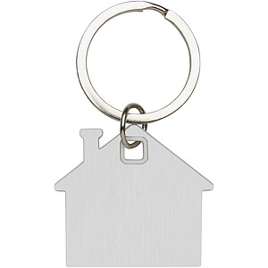 Nook house-shaped keychain, white