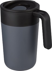 Nordia 400 ml double-wall recycled mug