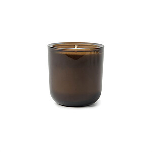 Nordic essence scented candle small, blue, dark brown