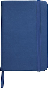 Note book with a soft PU coverBlue