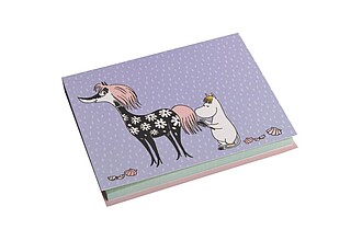 Note-it with plastic adhesive marks